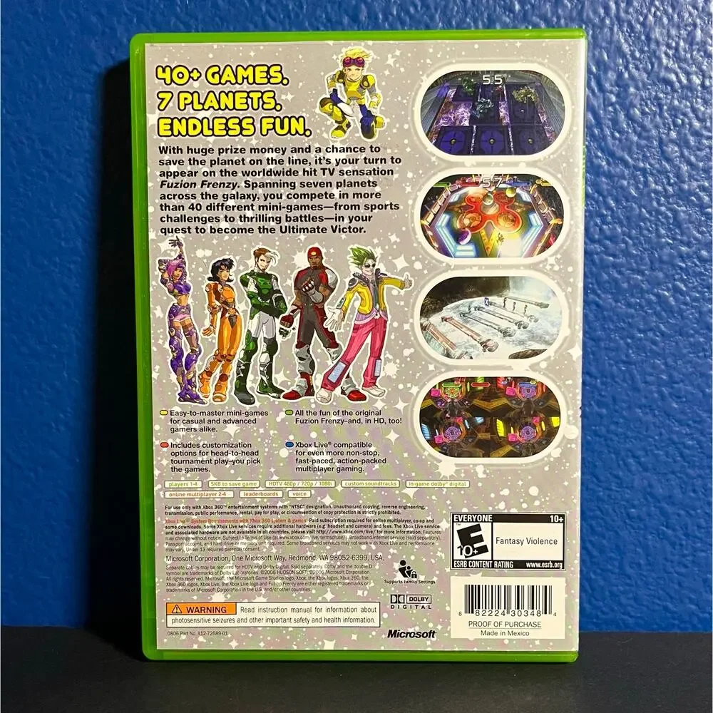 Xbox details disc